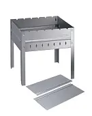 Forester mobile мангал разборный со складным дном и рёбрами жёсткости 40*30*40 см