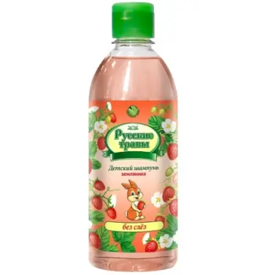 Русские травы Шампунь детский Земляника, 350 мл 