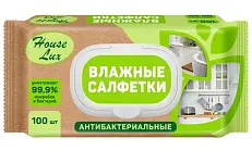House Lux №100 антибактериальные очищающие универсальные new
