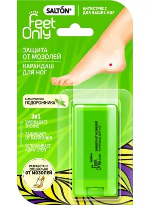 Salton feetonly lady крем карандаш для ног защита от мозолей 