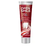 Open Smile профилактическая зубная паста triple action отбеливание 50 мл