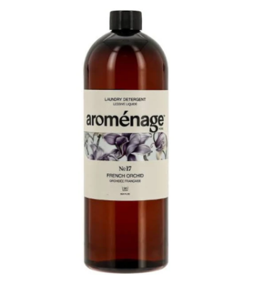 Aromenage гель концентрат для стирки универсальный французская орхидея 0,9 л 