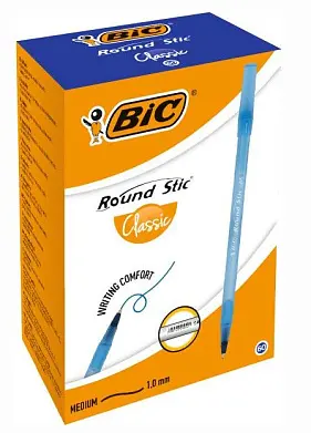 BIC ручка шариковая синяя 1шт кор 60шт