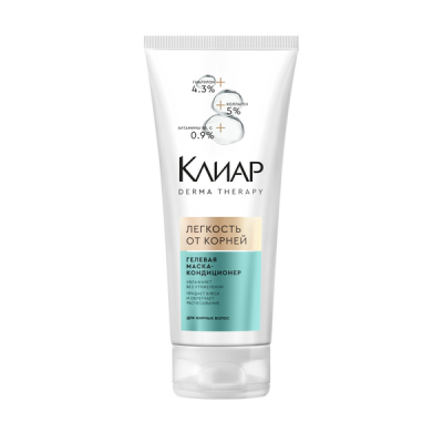 Клиар гелевая маска кондиционер легкость от корней 200 мл 