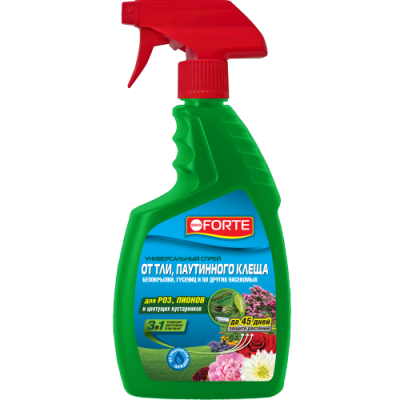 Bona Forte спрей от тли паутиного клеща и других 50 видов насекомых флакон 750 мл 