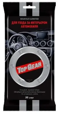 Gear №30 влажные салфетки для салона автомобиля 