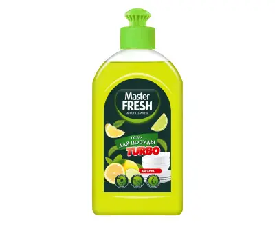 Master FRESH гель для мытья посуды цитрус 500 мл пуш пул 