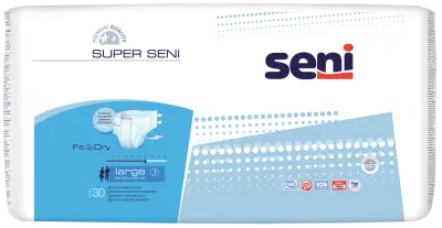 Подгузники BELLA SUPER SENI AIR 30шт 