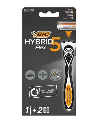 BIC 5 Станок+2 кассеты (пять лезвий)