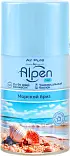 Alpen Air pure освежитель воздуха сменный баллон морской бриз 250 мл