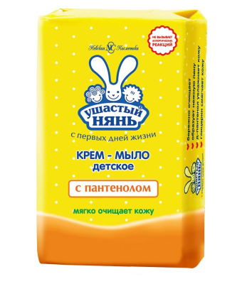 Ушастый Нянь крем мыло с пантенолом 90г 