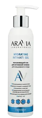 ARAVIA Laboratories Увлажняющий гель для интимной гигиены для ежедневного ухода 200 мл