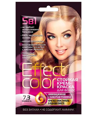 Effect С краска для волос тон 7.3 карамель