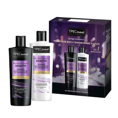 ПН ТРЕСеммé классика восстановления и защиты шампунь 230 мл кондиционер 230 мл 