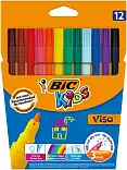 BIC Цвет. фломастеры, (кор. 12 цветов)