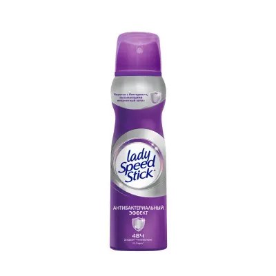 Lady Speed Stick дезодорант спрей антибактериальный эффект 150 мл 