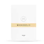 Maskoholic маска для лица и шеи тканевая противоотечная с пептидным комплексом eye regener
