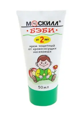 Москилл беби крем от комаров защитный детский с 2-х лет 50мл 