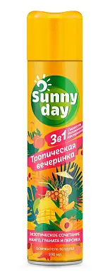 Sunny Day освежитель воздуха тропическая вечеринка 300 см3