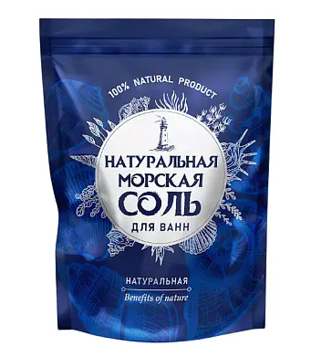 Greenfield натуральная морская соль для ванн 1100 г