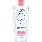 L'Oreal абсолютная нежность мицеллярная вода для сухой и чувствительной кожи для лица глаз губ и бровей 200 мл