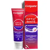 Colgate зубная паста optic white мгновенный 75 мл