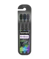 Biomed зубная щетка комплексная Black набор 3шт