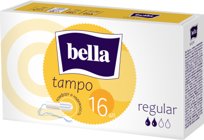 BELLA Тампоны женские гигиен. без апплик. comfort  марки 'tampo bella' Regular по 16шт 