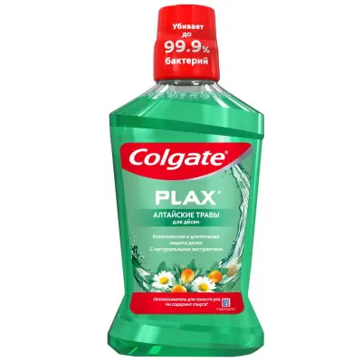Colgate алтайские травы для десен ополаскиватель для полости рта 500 мл 