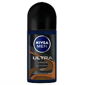 NIVEA део шарик мужской ultra carbon антибактереальный эффект 50 мл