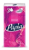 Papia носовые платочки 3 хслойные 10 шт