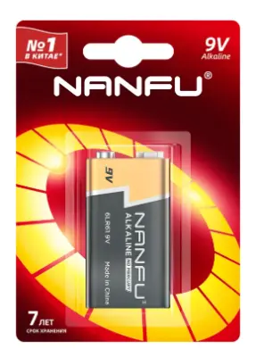 NANFU батарейка 9 1шт 6 1B 