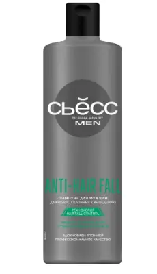 Сьёсс men hair шампунь для волос склонных к выпадению 450 мл 