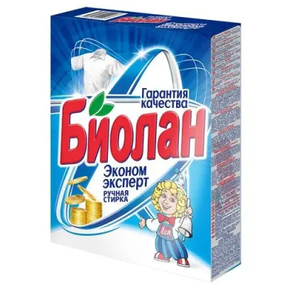 Биолан стиральный порошок эконом эксперт ручная стирка 350 гр 