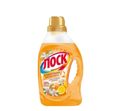 Лоск гель арома цветок апельсина  средство для стирки жидкое 1.46 л 