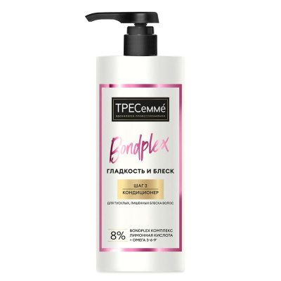 ТРЕСеммé гладкость и блеск кондиционер для волос блеск восстановление укрепление 930 мл 