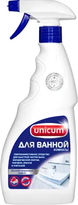 Unicum cредство для чистки сантехники и ванной комнаты 500мл 