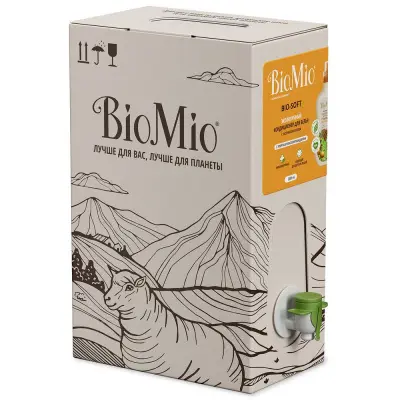 BioMio bio soft экологичный кондиционер для белья мандарин концентрат 3000 мл 