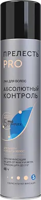 Прелесть Pro лак для волос абсолютный контроль сверхсильной фиксации 300 мл