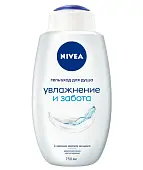 Nivea гель уход для душа увлажнение и забота 750 мл