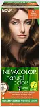 Nevacolor Natural Colors стойкая крем краска для волос 6.3 скорлупа лесного ореха