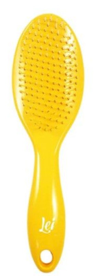 Lei расчёска массажная  080 желтая 