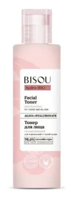 Bisou тонер для лица для нормальной и сухой кожи Увлажняющий 150мл 