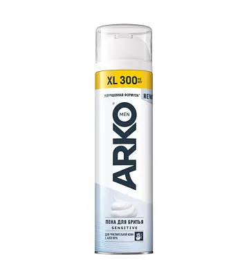 Arko men пена для бритья sensitive 300 мл