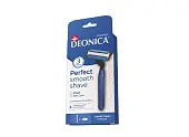 Deonica 3 for men бритвенный станок со сменной кассетой