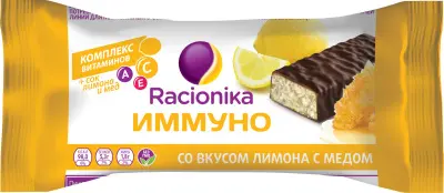 батончик Иммуно со вкусом лимона с мёдом 30г 