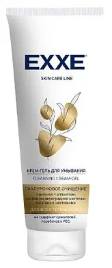 EXXE крем гель для умывания гиалуроновое очищение 120 мл