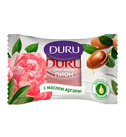 Duru крем мыло пион с маслом арганы 80 г