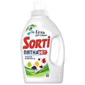 Sorti пятна нет гель для стирки 1200 мл