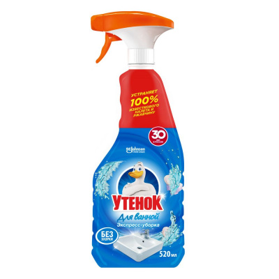 Туалетный Утенок чистящее средство для ванной экспресс уборка 520 мл 